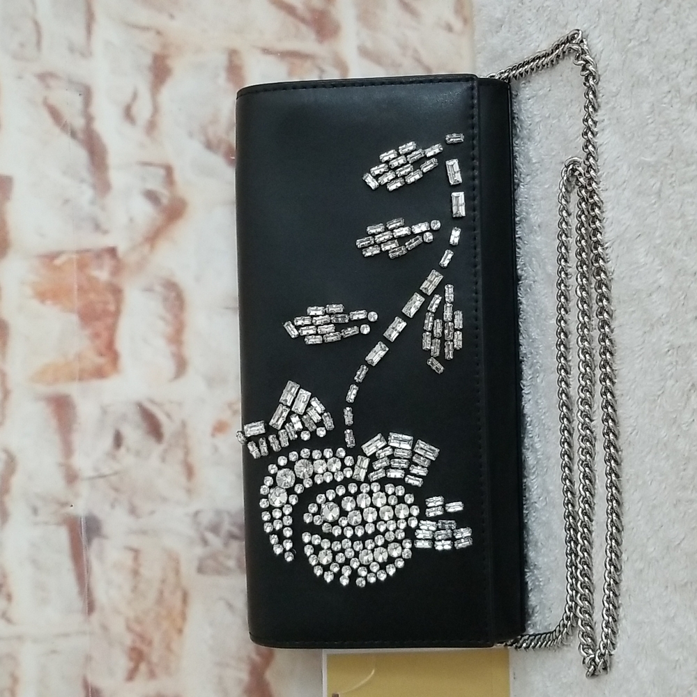 New Michael Kors Bellamie Clutch/Crossbody Bag